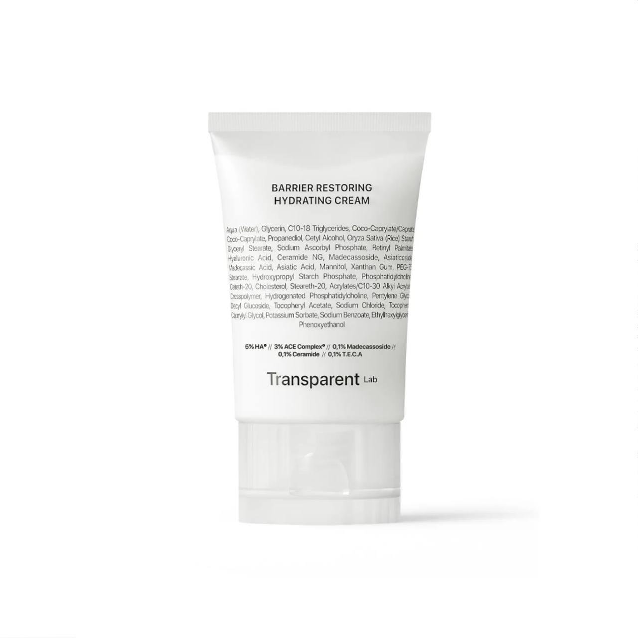 Крем для глубокого увлажнения и укрепления барьера кожи Transparent Lab Barrier restoring hydrating cream, 50 мл